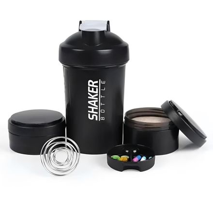 Pack Creatine Creapure® 500 G + Shaker 3 Pcs 450 ml | Créatine Monohydrate Pure Allemande | Qualité Premium thumbnail 6