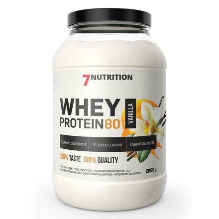 Whey Protein 80 2000 G Vanilla | Protéine Lactosérum 80 % | Riche En Bcaa thumbnail 1