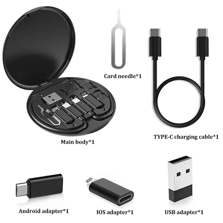 Kit De Câble De Charge Et De Données Usb C Multifonction Multiport 5 En 1 thumbnail 2