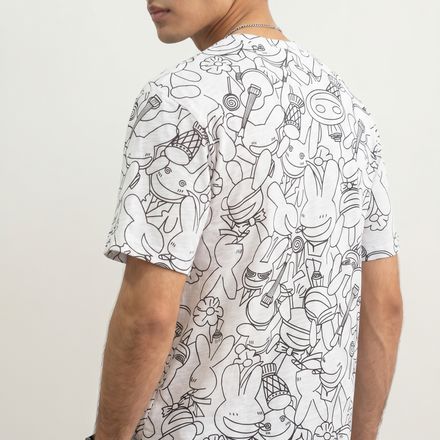 T-shirt À Motifs Dessinés Lapins & Objets Fun thumbnail 1