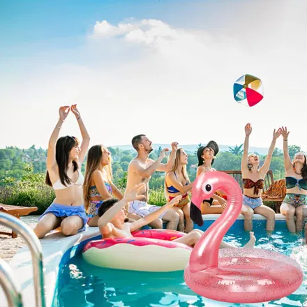 Bouée De Piscine Gonflable Pour Bébés Filles ,jouets Pour Enfants thumbnail 1
