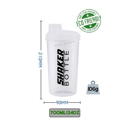 Shaker Sans BPA avec Filtre – Antifuite pour Protéines, Whey, BCAA & Compléments Alimentaires thumbnail 3