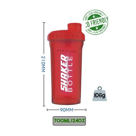 Shaker Sans BPA avec Filtre – Antifuite pour Whey, BCAA & Compléments Alimentaires thumbnail 5