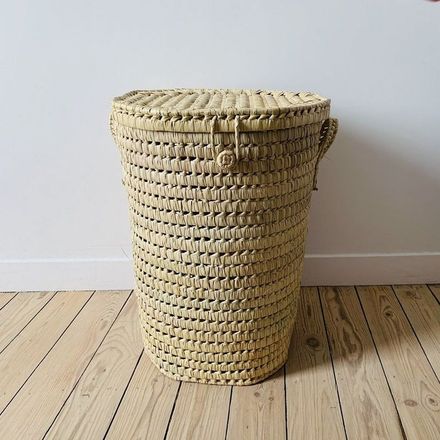 Grand Panier À Linge Ou Panier De Rangement thumbnail 1
