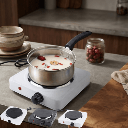 Plaque Chauffante Électrique Compacte Pour Cuisson Rapide (colleur Aléatoire) thumbnail 1