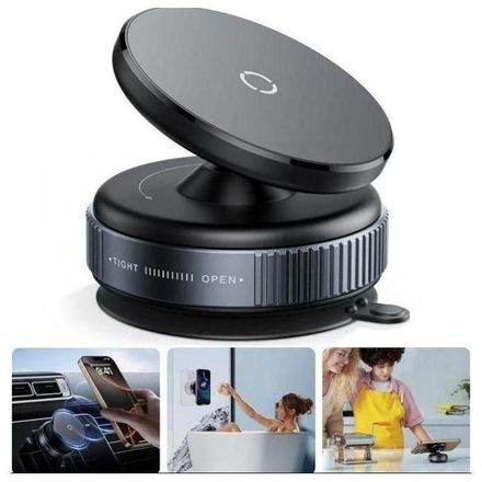 Support Téléphone Magnétique Rotatif 360° – Multi-usage Et Pour Voiture thumbnail 3