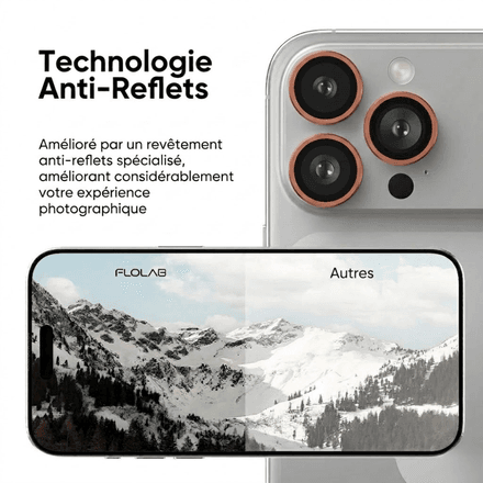 Protection De Camera Pour Iphone 17 Pro / 17 Pro Max -titane Désert thumbnail 4