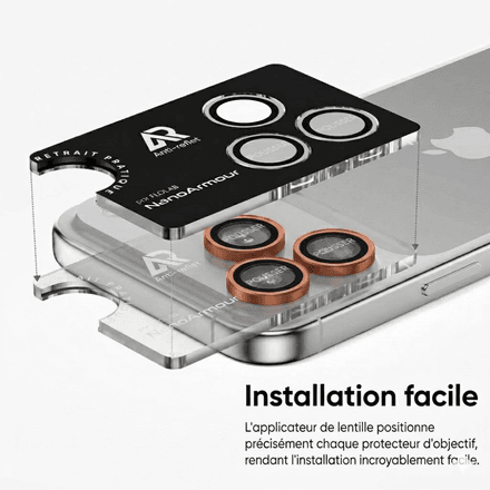 Protection De Camera Pour Iphone 17 Pro / 17 Pro Max -titane Désert thumbnail 5