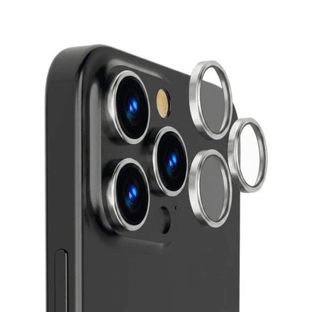 Protection De Camera Pour Iphone 16 Pro / 16 Pro Max - Silver thumbnail 1