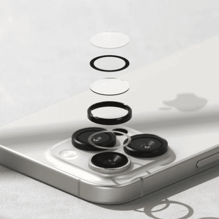 Protection De Camera Pour Iphone 16 Pro / 16 Pro Max - Silver thumbnail 4