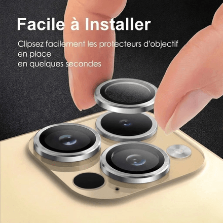 Protection De Camera Pour Iphone 16 Pro / 16 Pro Max - Silver thumbnail 5