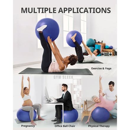 Ballon De Yoga Et Fitness Anti-explosion, Antidérapant thumbnail 4