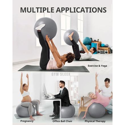 Ballon De Yoga Et Fitness Anti-explosion, Antidérapant thumbnail 3