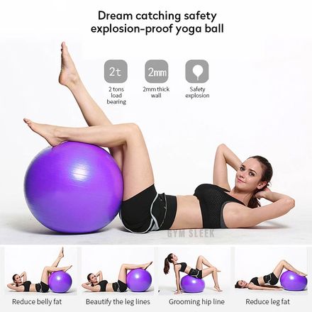 Ballon De Yoga Et Fitness Anti-explosion, antidérapant thumbnail 3