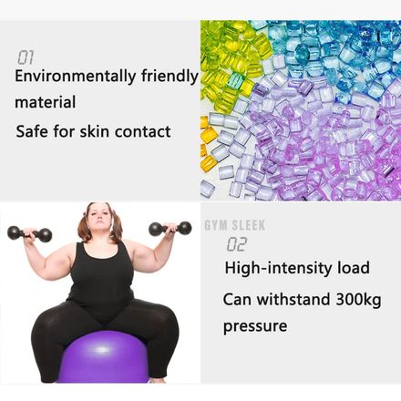Ballon De Yoga Et Fitness Anti-explosion, antidérapant thumbnail 4