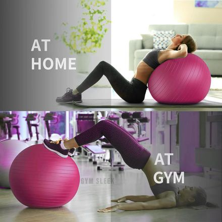 Ballon De Yoga Et Fitness Anti-explosion Antidérapant  thumbnail 5