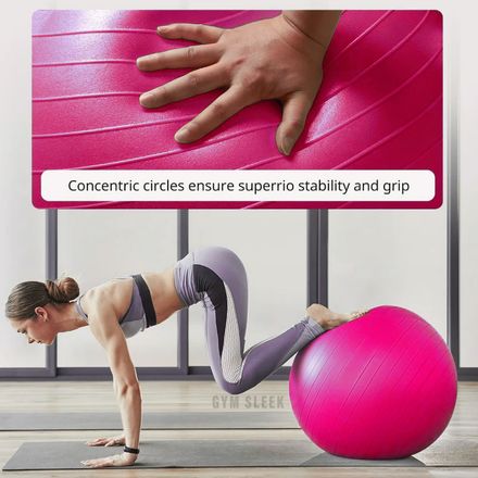 Ballon De Yoga Et Fitness Anti-explosion Antidérapant  thumbnail 8