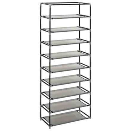 Armoire À Chaussures Avec Couverture En Tissu, Rangement Pratique Pour Les Chaussures Et Vêtements (colleur Aléatoire) thumbnail 2