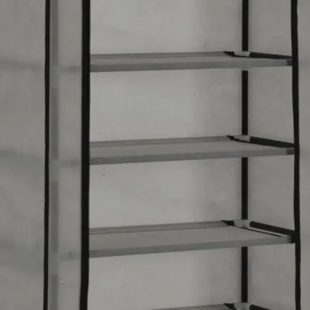 Armoire À Chaussures Avec Couverture En Tissu, Rangement Pratique Pour Les Chaussures Et Vêtements (colleur Aléatoire) thumbnail 3