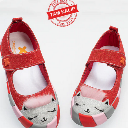 Fairy Tale Red Ballerina Shoes – Casabony Edition thumbnail 1