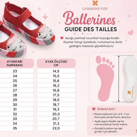 Fairy Tale Red Ballerina Shoes – Casabony Edition thumbnail 5