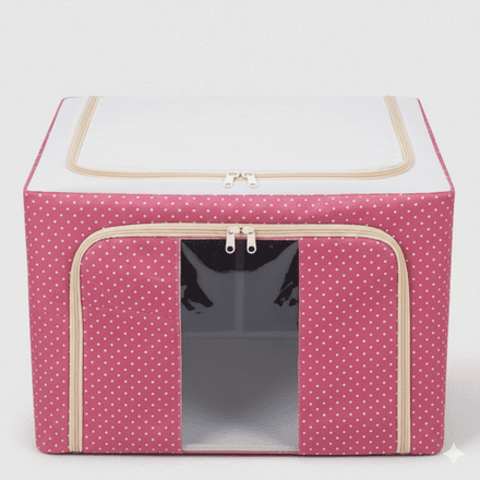 Boîte De Rangement Pliable Grande Capacité Pour Vêtements Et Organisation Maison – Couleur Aléatoire thumbnail 3
