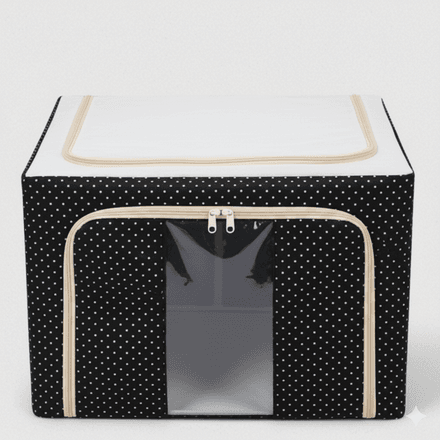 Boîte De Rangement Pliable Grande Capacité Pour Vêtements Et Organisation Maison – Couleur Aléatoire thumbnail 4