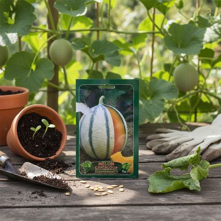 Flora Graines De Melon Cantaloup 5g thumbnail 3