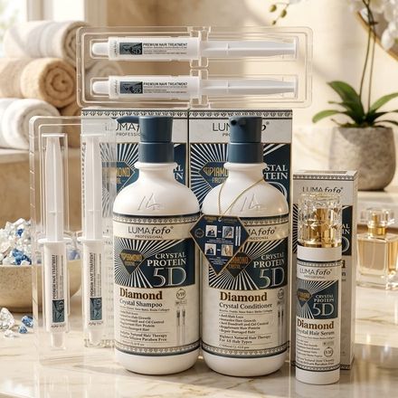 Crystal Protein 5d – Pack Traitement Capillaire Lissage & Réparation thumbnail 2