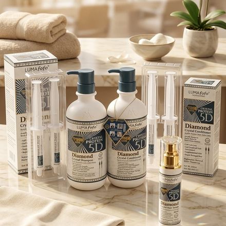 Crystal Protein 5d – Pack Traitement Capillaire Lissage & Réparation thumbnail 3