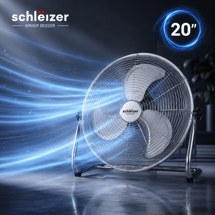 Ventilateur De Sol Métallique Slz - 20" thumbnail 4