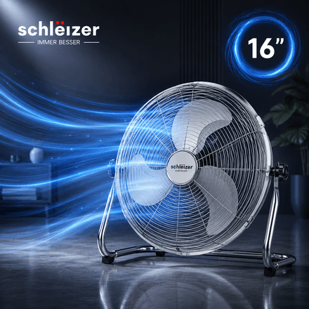 Ventilateur De Sol Métallique Slz - 16" thumbnail 2