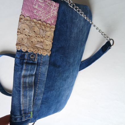 Sac Bandoulière Jeans/tarz thumbnail 4