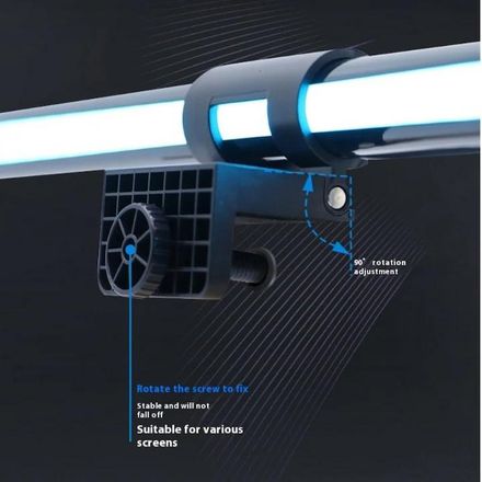 Monitor Light Led Lampe Écran Pc Lampe De Bureau Usb D'ordinateur 40cm Rgb thumbnail 6