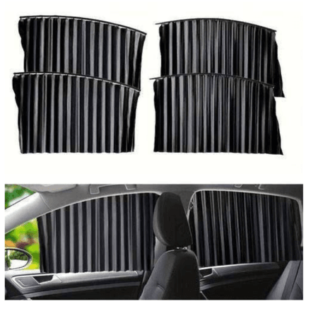 Rideaux Pare-soleil Magnétiques Voiture – Lot De 4 Pièces Universelles (multicouleur Aléatoire) thumbnail 1