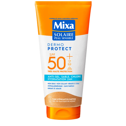 Crème Solaire Spf 50+ Dermo Protect – Peaux Sensibles – Très Haute Protection Uva/uvb – Résistante À L’eau thumbnail 1