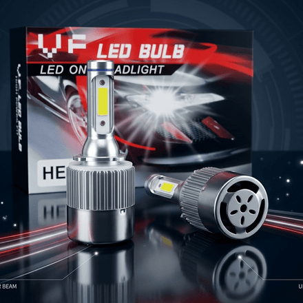 Phares De Voiture À Led V6,feux De Position Latéraux H15,kits De Phares Led Haute Qualité,phare Led H15 Anti-erreur Canbus thumbnail 2