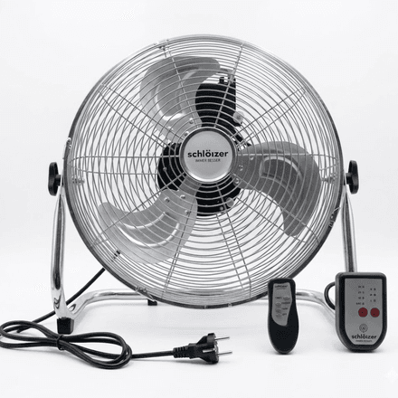 Ventilateur De Sol Métallique Slz-ff016 16" Avec Télécommande thumbnail 1