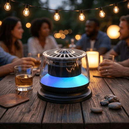 Enceinte Bluetooth Sans Fil –  RGB & Appels Mains Libres thumbnail 7
