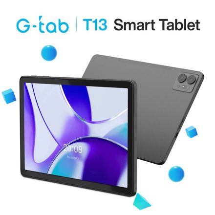 Tablette Slim T13 10,1" 4G/5G – 12 Go RAM (4+8) – 128 Go + Pochette, Stylet & Clé USB-C 32 Go thumbnail 2