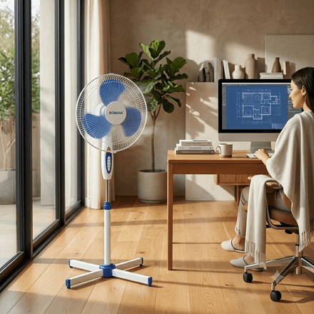 Ventilateur Sur Pied 16 Pouces – Puissant thumbnail 3