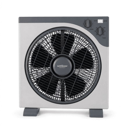 Ventilateur Box Fan 12 Pouces 3 Vitesses thumbnail 1
