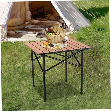 Table De Camping Pliante En Aluminium 53 X 51 Cm thumbnail 2