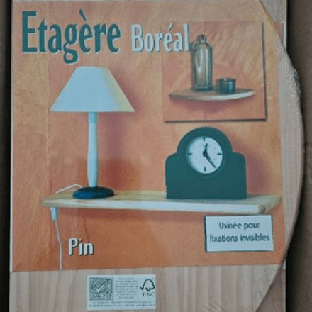 Étagères Murales En Bois thumbnail 1