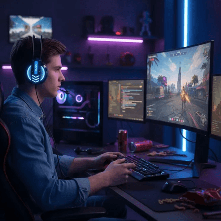 Casque Gaming Furo Fr-500 – Led Rgb – Multi-plateforme thumbnail 4