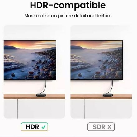 Câble 5m Haute Vitesse Avec Ethernet -couleur Aléatoire thumbnail 3