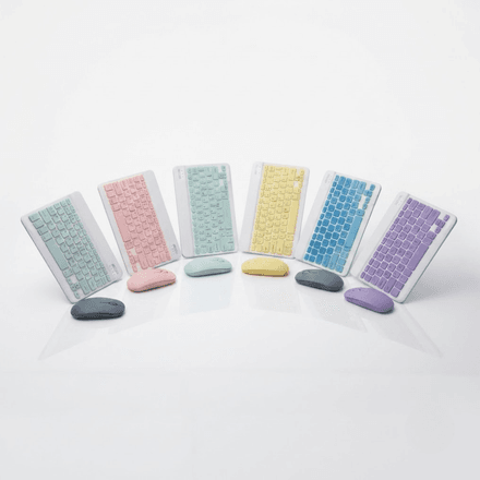 Kit Clavier & Souris Bluetooth Rechargeable - Couleur Aléatoire thumbnail 2
