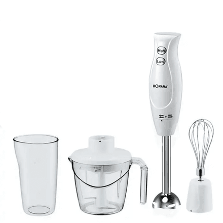 Robot Mixeur Plongeant 4 En 1 – 500w – 2 Vitesses thumbnail 1