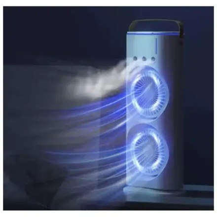 Ventilateur De Climatiseur Portable Petit Refroidisseur D'air Évaporatif thumbnail 1