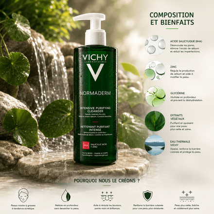 Soin Nettoyant Purifiant À L'acide Salicylique Et Au Zinc thumbnail 2